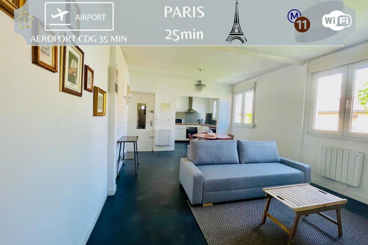 Appart'Hotel L'Express - 25Min De Paris Romainville Dış mekan fotoğraf